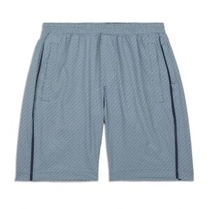 Lululemon Pace Breaker Blue Pattern Shorts S